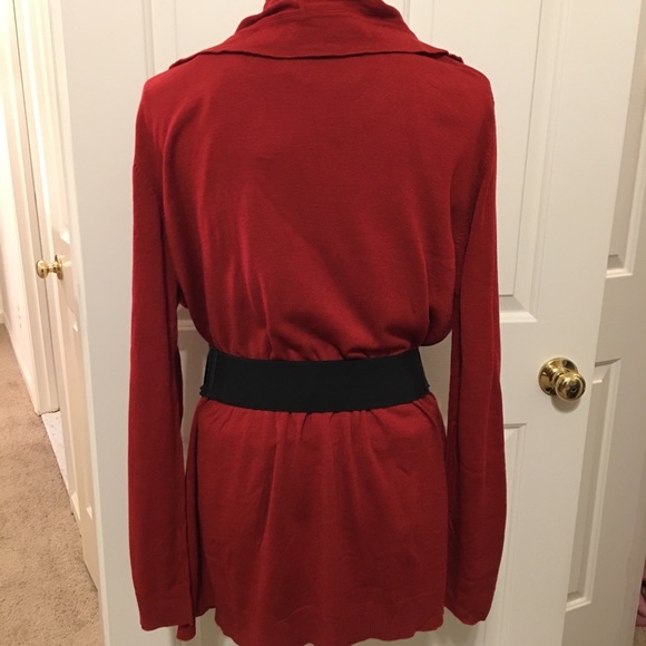 NWT Draped Front Sweater - Picture 7 of 8